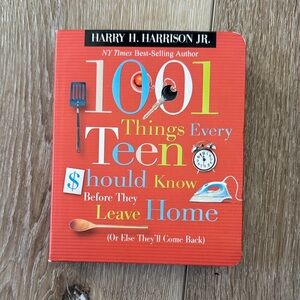 1001 Things Every Teen Should Know Hardcover Book - Red Cover